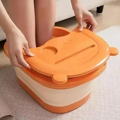 Foldable Foot Soaking Massager Tub
