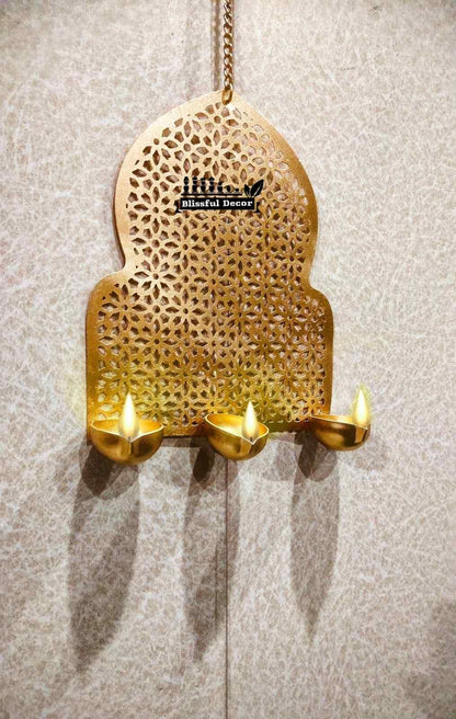 Hanging 3 Light Jhoraka 2 Pcs Set